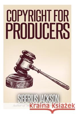 Copyright for Producers Siberius Jackson 9781503378353 Createspace - książka