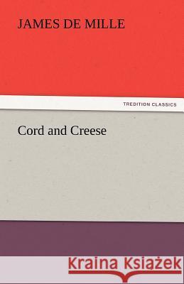 Cord and Creese  9783842434165 tredition GmbH - książka