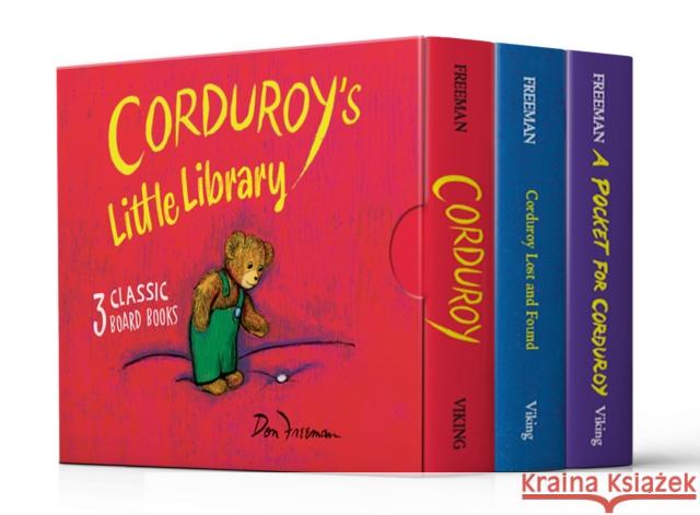 Corduroy's Little Library Don Freeman 9780593692769 Viking Books for Young Readers - książka