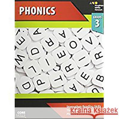 Core Skills Phonics Workbook Grade 3 Houghton Mifflin Harcourt 9780544267763 Steck-Vaughn - książka