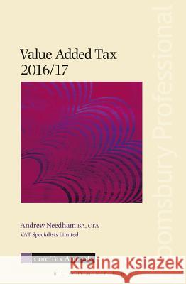 Core Tax Annual: VAT 2016/17 Andrew Needham 9781784512934 Bloomsbury Publishing PLC - książka