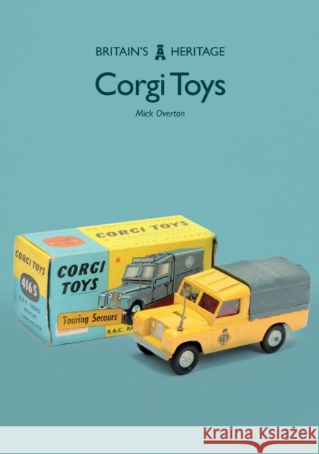 Corgi Toys Mick Overton 9781445688084 Amberley Publishing - książka