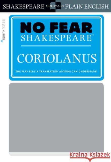 Coriolanus SparkNotes 9781454928034 Union Square & Co. - książka