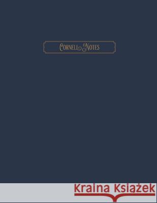 Cornell Notes: Classic Note Taking System for School and Meetings Arthur Evans 9781091679634 Independently Published - książka