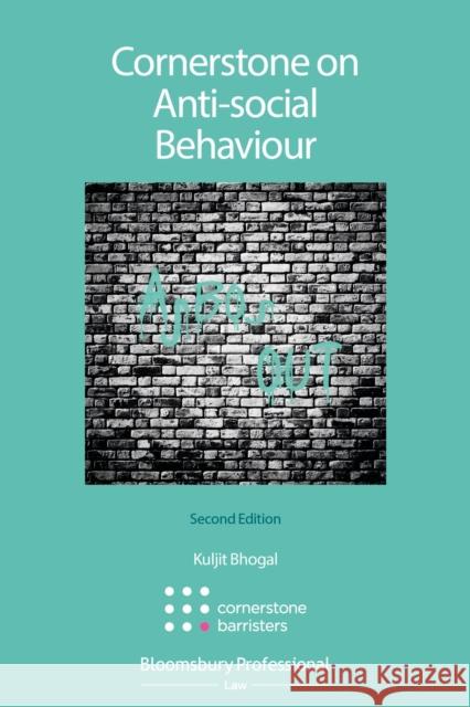 Cornerstone on Anti-Social Behaviour Kuljit Bhogal 9781526508645 Tottel Publishing - książka