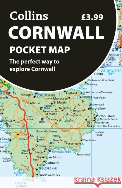 Cornwall Pocket Map: The Perfect Way to Explore Cornwall Collins Maps 9780008719159 HarperCollins Publishers - książka