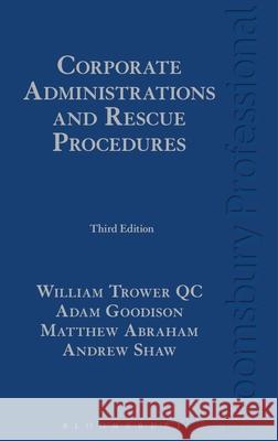 Corporate Administrations and Rescue Procedures William Trower 9781847665683  - książka