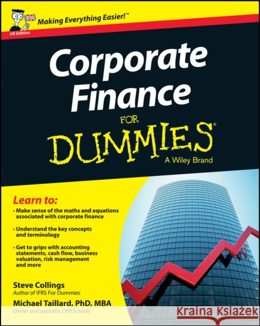 Corporate Finance For Dummies - UK Michael Taillard 9781118743508 John Wiley & Sons Inc - książka