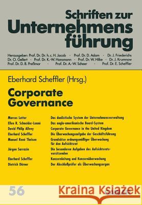 Corporate Governance Eberhard Scheffler 9783322991850 Gabler Verlag - książka