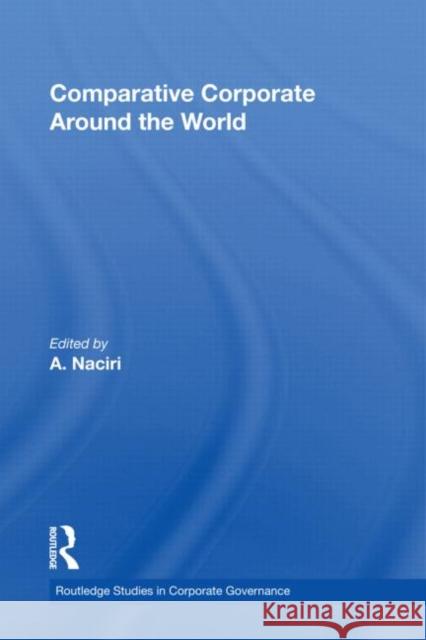 Corporate Governance Around the World  9780415428743 TAYLOR & FRANCIS LTD - książka