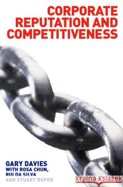 Corporate Reputation and Competitiveness Rosa Chun 9780415287432  - książka
