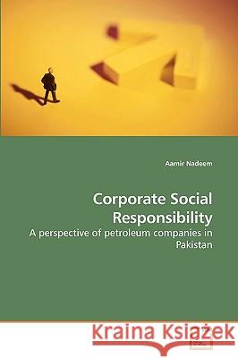 Corporate Social Responsibility Aamir Nadeem 9783639250473 VDM Verlag - książka