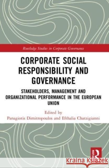 Corporate Social Responsibility and Governance  9780367715939 Taylor & Francis Ltd - książka