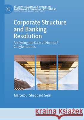 Corporate Structure and Banking Resolution Marcelo J. Sheppard Gelsi 9783031599507 Springer International Publishing - książka