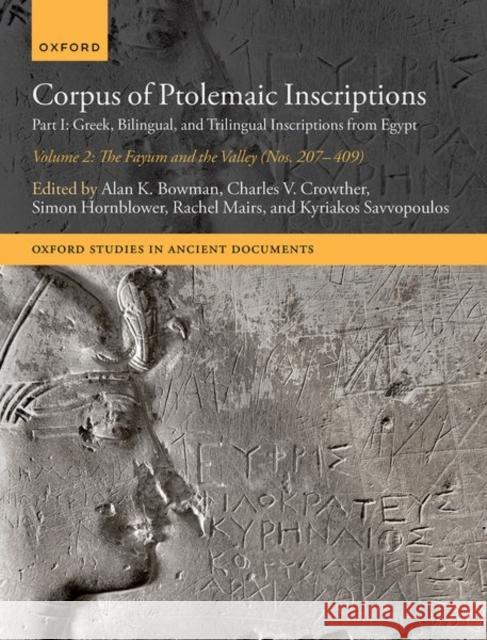 Corpus of Ptolemaic Inscriptions  9780198868309 Oxford University Press - książka
