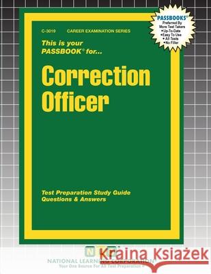 Correction Officer Passbooks 9781799330196 National Learning Corp - książka