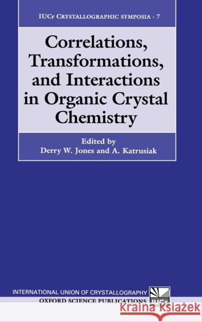 Correlat Transforms Iucrcs 7c Jones 9780198558262 Intl Union of Crystallography - książka