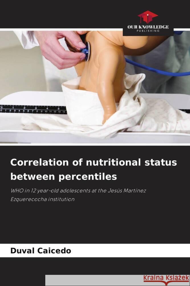 Correlation of nutritional status between percentiles Caicedo, Duval 9786205144824 Our Knowledge Publishing - książka