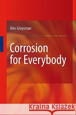 Corrosion for Everybody Alec Groysman 9789048134762 Springer - książka