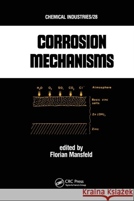 Corrosion Mechanisms Florian B. Mansfeld   9780367451554 CRC Press - książka
