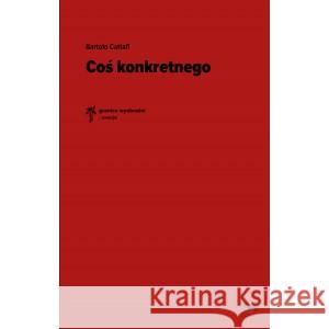 Coś konkretnego Cattafi Bartolo 9788368404036 PASAŻE - książka