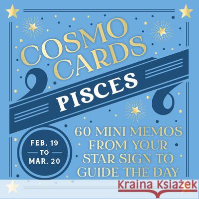 Cosmo Cards: Pisces Randi Ocena 9781797234618 Chronicle Books - książka