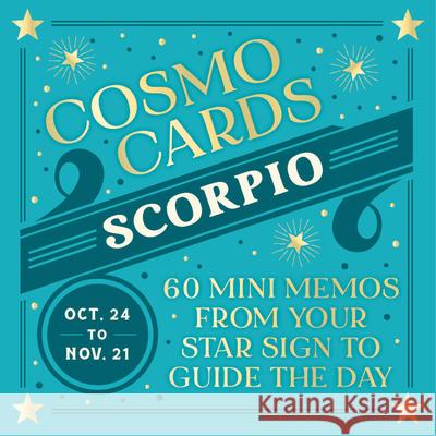 Cosmo Cards: Scorpio Randi Ocena 9781797234571 Chronicle Books - książka