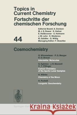 Cosmochemistry  9783662155202 Springer - książka