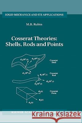 Cosserat Theories: Shells, Rods and Points M. B. Rubin 9780792364894 Kluwer Academic Publishers - książka