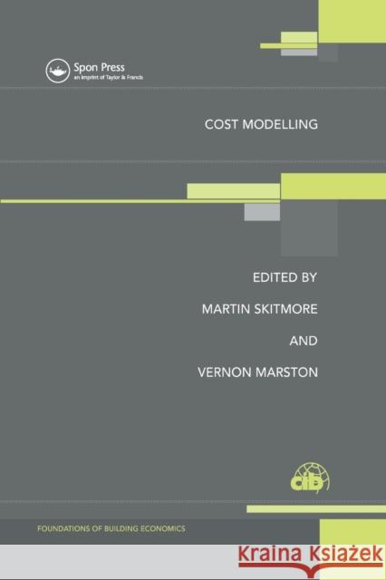 Cost Modelling M. Skitmore V. Marston 9780367579159 Routledge - książka