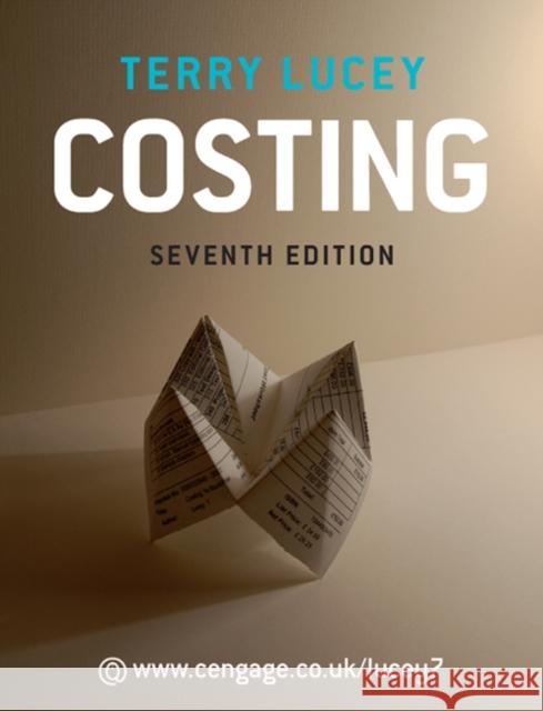 Costing T Lucey 9781844809431  - książka