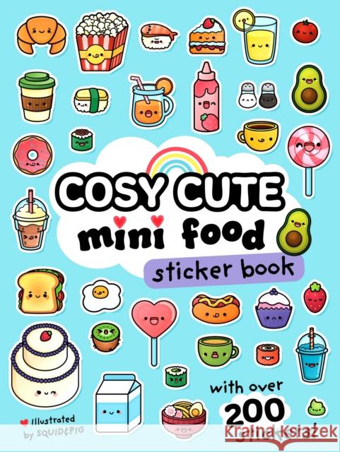 Cosy Cute Mini Food Sticker book Farshore 9780008766504 HarperCollins Publishers - książka
