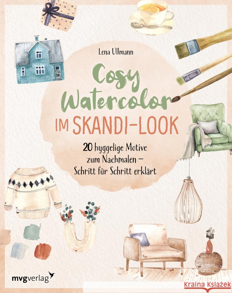 Cosy Watercolor im Skandi-Look Ullmann, Lena 9783747405611 mvg Verlag - książka