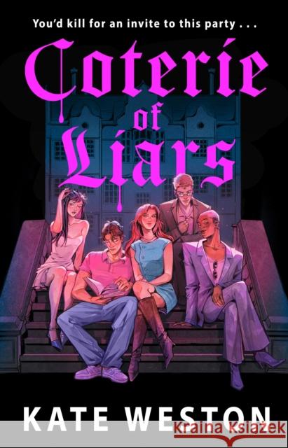 Coterie of Liars Kate Weston 9780008736996 HarperCollins Publishers - książka