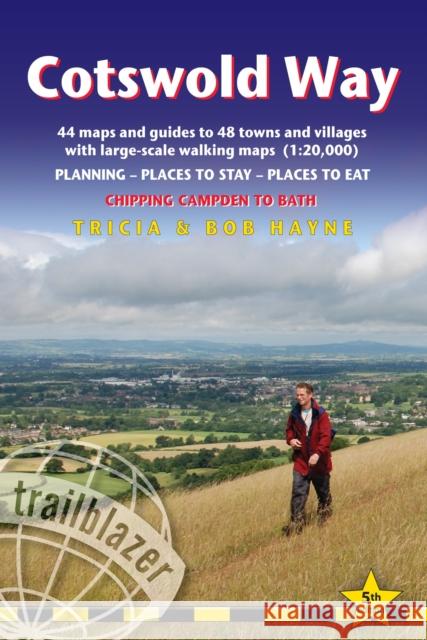 Cotswold Way Trailblazer Walking Guide 5e  9781912716418 Trailblazer Publications - książka