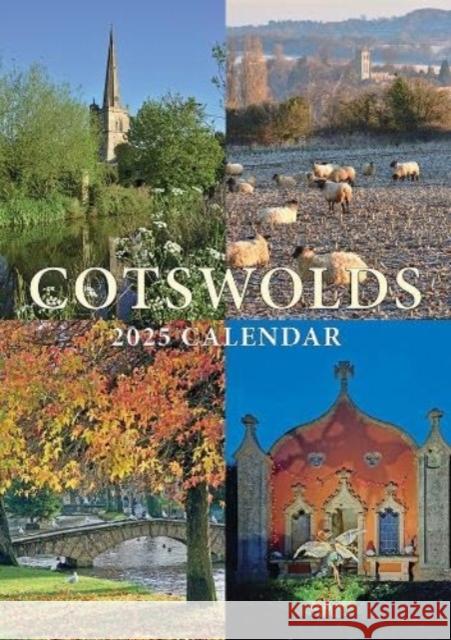 Cotswolds A5 Calendar 2025 Chris Andrews 9781917102001 Chris Andrews Publications Ltd - książka