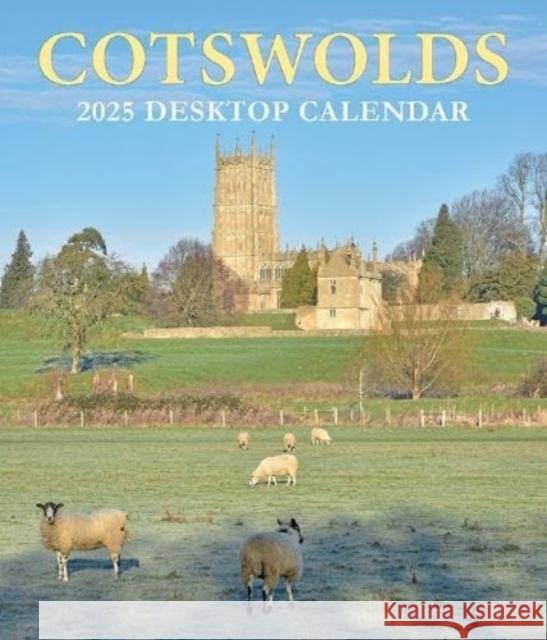 Cotswolds Large Desktop Calendar - 2025 Chris Andrews 9781917102049 Chris Andrews Publications Ltd - książka