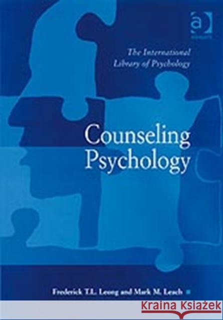 Counseling Psychology  9780754625445 Ashgate Publishing Limited - książka