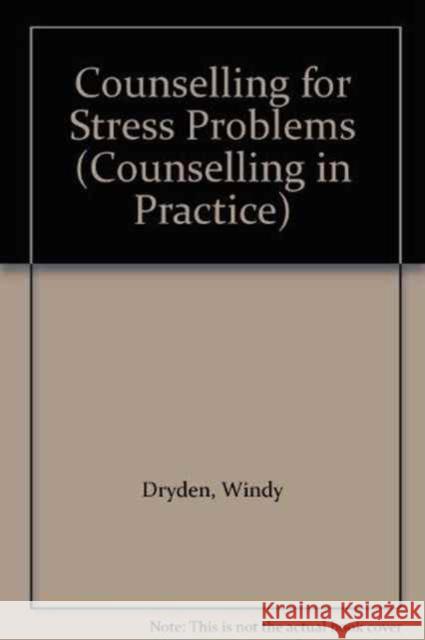 Counselling for Stress Problems Stephen Palmer 9780761941620  - książka