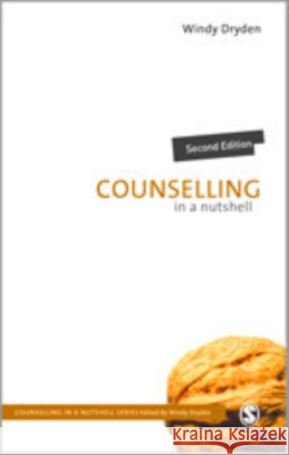 Counselling in a Nutshell Windy Dryden 9780857021144 Sage Publications (CA) - książka