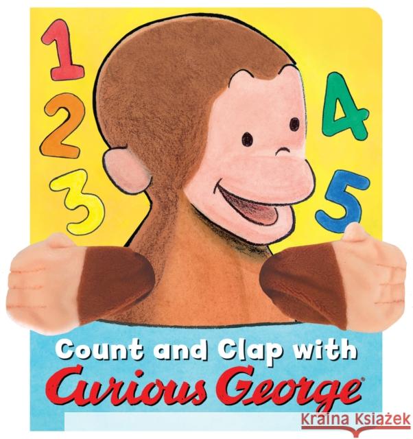 Count and Clap with Curious George Finger Puppet Book Rey, H. A. 9780358423386 Clarion Books - książka