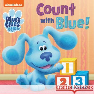 Count with Blue! (Blue's Clues & You) Random House                             Dave Aikins 9780593124307 Random House Books for Young Readers - książka