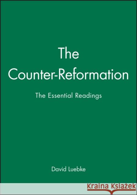Counter Reformation Luebke, David 9780631211037 Wiley-Blackwell - książka