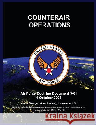 Counterair Operations United States Air Force 9781507877111 Createspace - książka