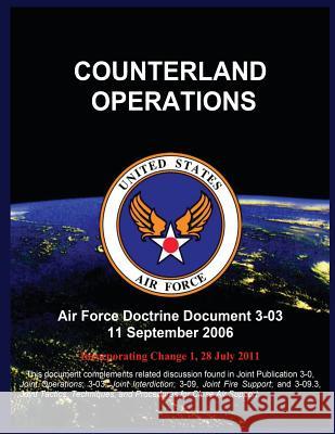 Counterland Operations United States Air Force 9781507877173 Createspace - książka