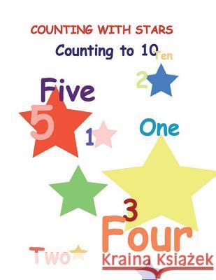 Counting With Stars: Counting To Ten Rosenblatt, Andrew 9781515274353 Createspace - książka