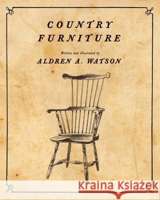 Country Furniture Aldren A. Watson 9780393327779 W. W. Norton & Company - książka