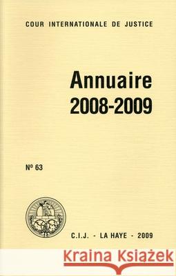 Cour Internationale de Justice: Annuaire 2008-2009 United Nations 9789212700854 United Nations - książka