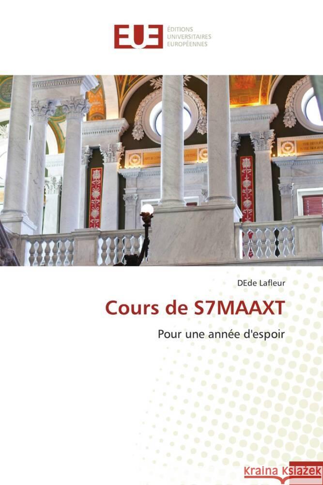 Cours de S7MAAXT Lafleur, DEde 9786202540285 Éditions universitaires européennes - książka