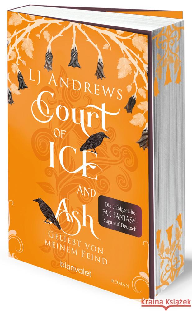 Court of Ice and Ash  - Geliebt von meinem Feind Andrews, LJ 9783734163845 Blanvalet - książka